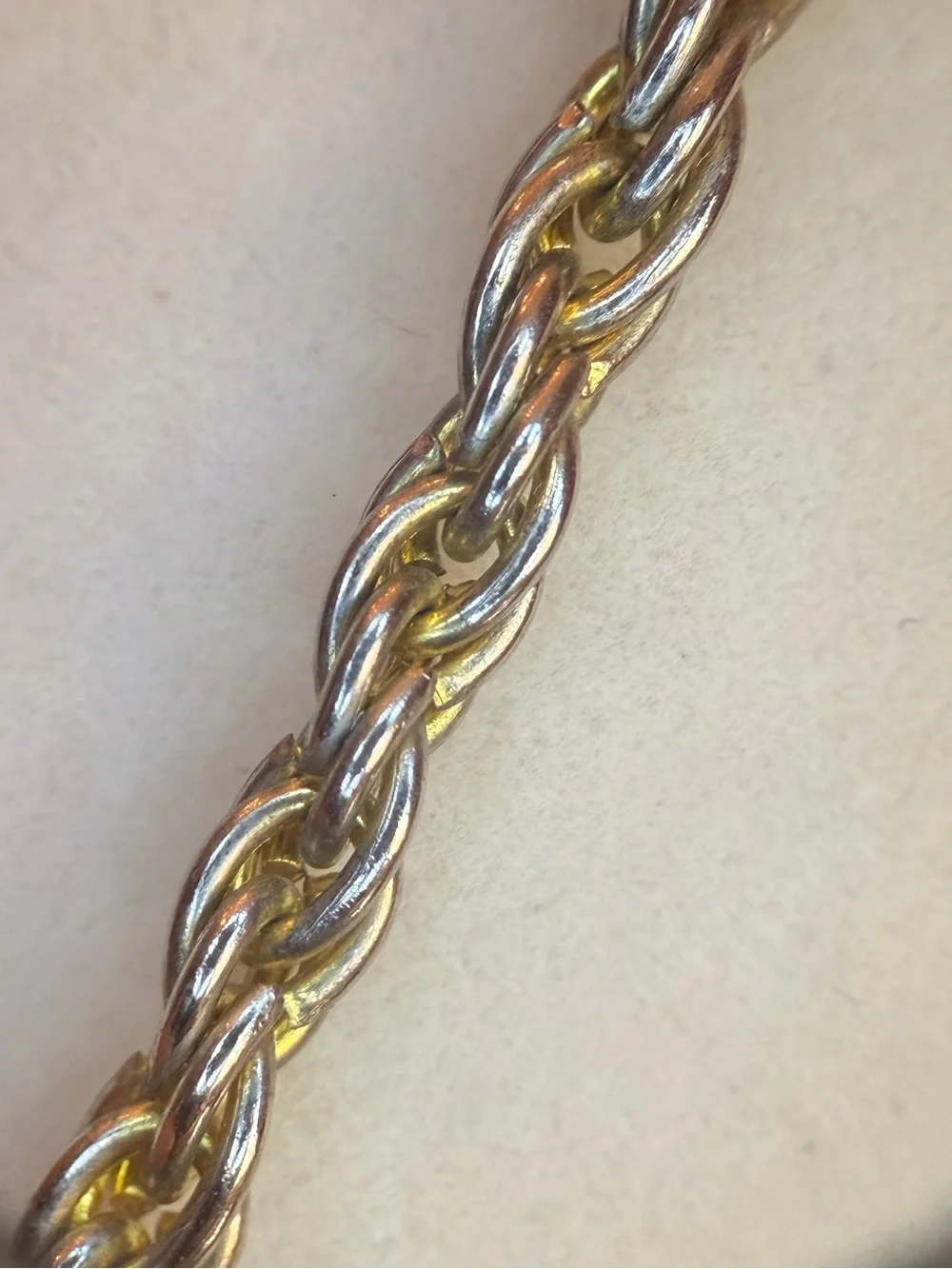 18” Stainless steel rope chain - 3.5mm, 14.3g - Picture 2 of 5